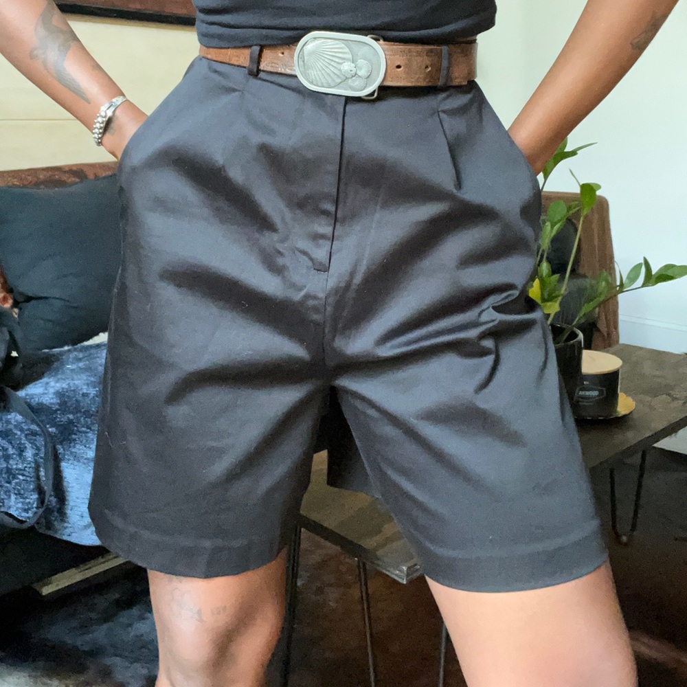 Asos Design Black Mom Shorts